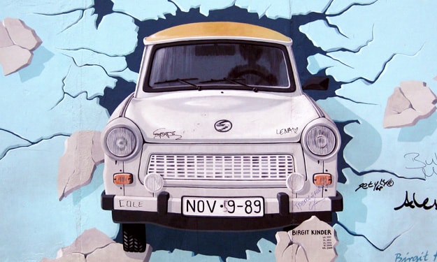 Viajar por Berlín en un Trabant