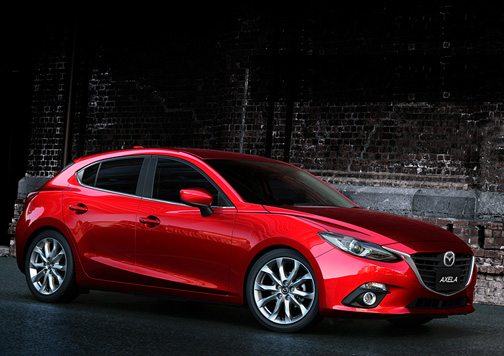 Madza 3 Hibrid. Lo nuevo que está por llegar de Japón. Foto: Mazda Japón.