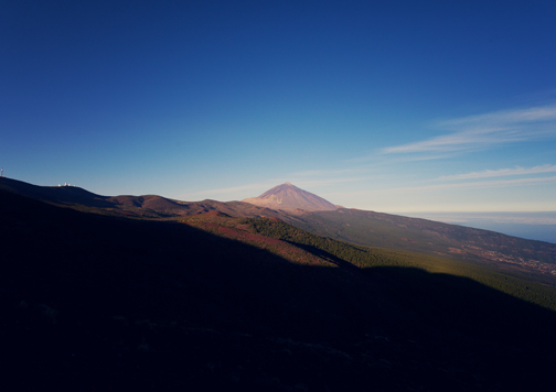 Vista del Teide en el Parque Nacional del mismo nombre. Foto: Turismo de Tenerife.