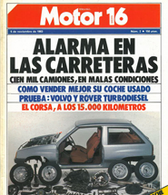 número 2 de revista Motor 16