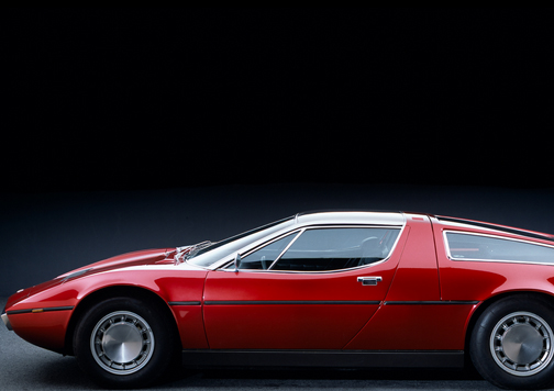 Maserati Bora rojo