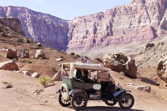 Ford T en el desierto