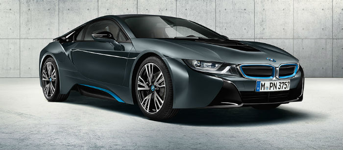 BMW i8 Dark Silver