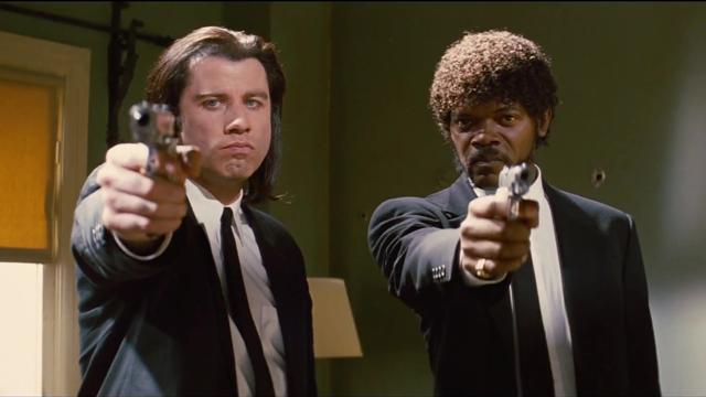 Agujeros bala Pulp Fiction